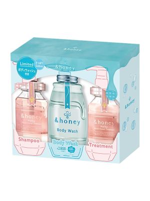 &honey Hair & Body Wash Triple Set Melty