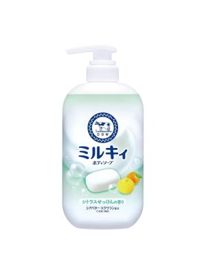 Cow Milk Body Soap 550ml (YUZU)