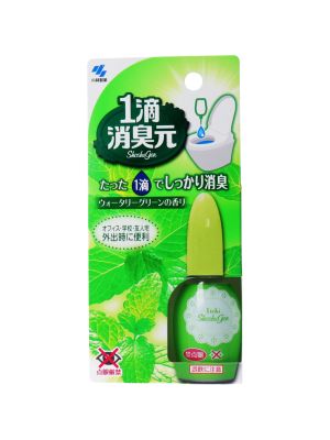 Kobayashi 1-Teki Shoshugen Liquid Toilet Deodorizer Watery Green Breeze 20mL