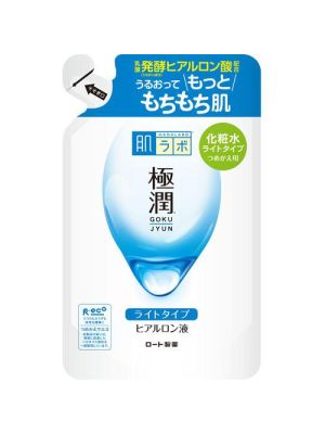 ROHTO HADALABO GOKUJUN HYALURONIC TONER SMOOTH LIGHT REFILL