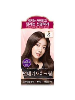 Ryo Bright Color Hairdye Cream - 4N Deep Brown