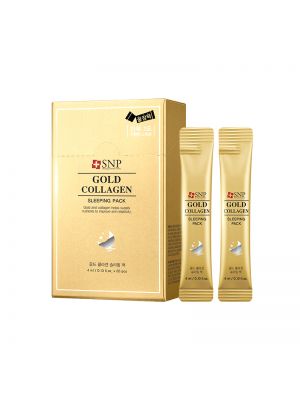 SNP Gold Collagen Sleeping Pack 20p
