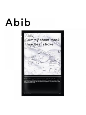 Abib Gummy Sheet Mask Heartleaf Sticker 10pc