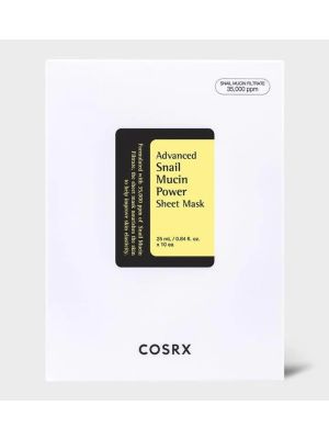 COSRX Advanced Snail Mucin Power Sheet Mask 10pcs	