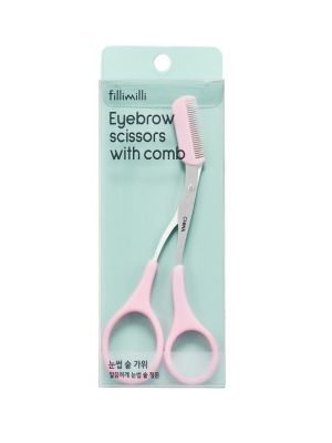 FILLIMILI Eyebrow Scissors with Comb