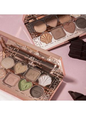 Flower Knows Chocolate Series Eight-Color Eyeshadow Palette