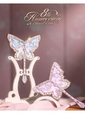 Flower Knows 8th Anniversary Butterfly Hand Miror