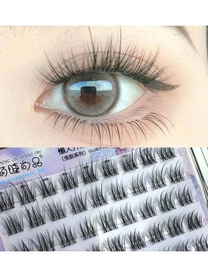 MengJieShangPin Non-Stem Glue Free Lashes 01