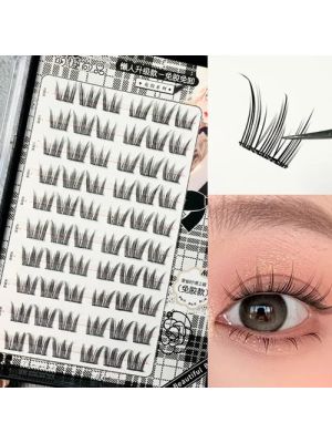 MengJieShangPin Glue Free Lashes ST3 1 Set