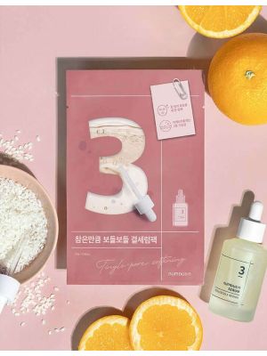 Numbuzin No.3 Tingle-Pore Softening Sheet Mask 4pcs