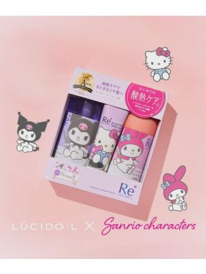 Lucidol Re X Sanrio Shampoo & Conditioner Set