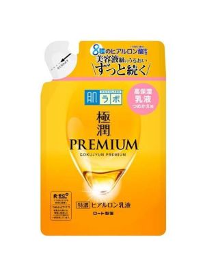 ROHTO HADALABO Gokujun Premium Hyalurinic Lotion 140ml Refill	
