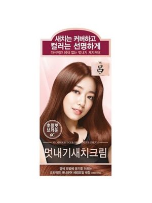 Ryo Bright Color Hairdye Cream - 6C Chocolate Brown