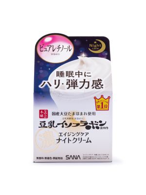 Sana Nameraka Honpo Soy Milk Wrinkle/Firming Night Gel Cream