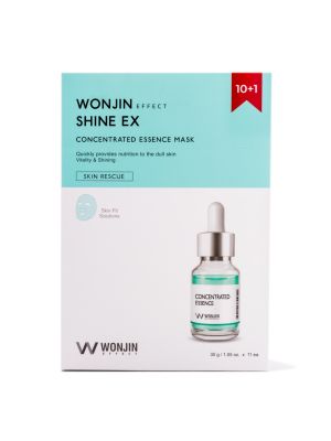 Wonjin Shine EX Vitality & Shining Concentrated Essence Mask 10pc