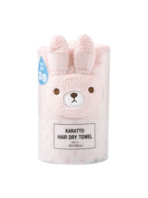 Livheart Karatto Hair Dry Towel Bunny	