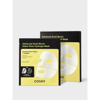 COSRX Advanced Snail Mucin Glass Glow Hydrogel Mask 3pcs/box